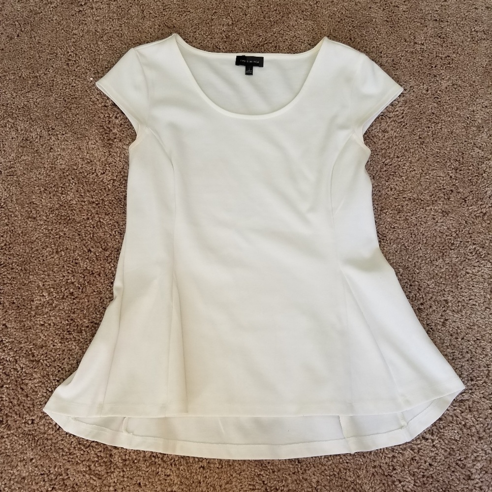 The Limited peplum blouse